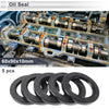 Oil Seal 60x90x10mm Seal Ring Rotary Shaft Nitrile Rubber 5 Pcs