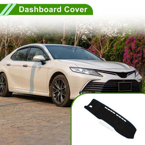 Toyota Hilux Gun125 Black Blue Dashboard Dash Cover Mat (2017-2020)