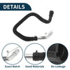 Jeep Cherokee (2014-2018) Rubber Metal Black Radiator Hose Water Pipe