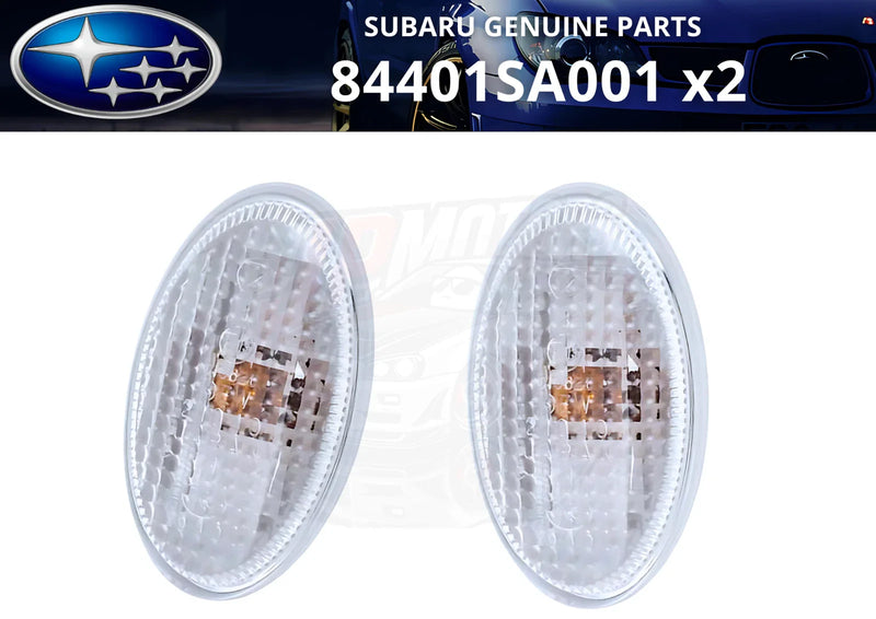 Subaru Impreza WRX STI 2 x Clear Side Markers (2002–2007)
