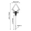 Subaru Silver Tone Front Bumper Towing Hook