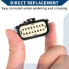 Ford Mondeo 2 x 16 Pins Headlight Socket Plug