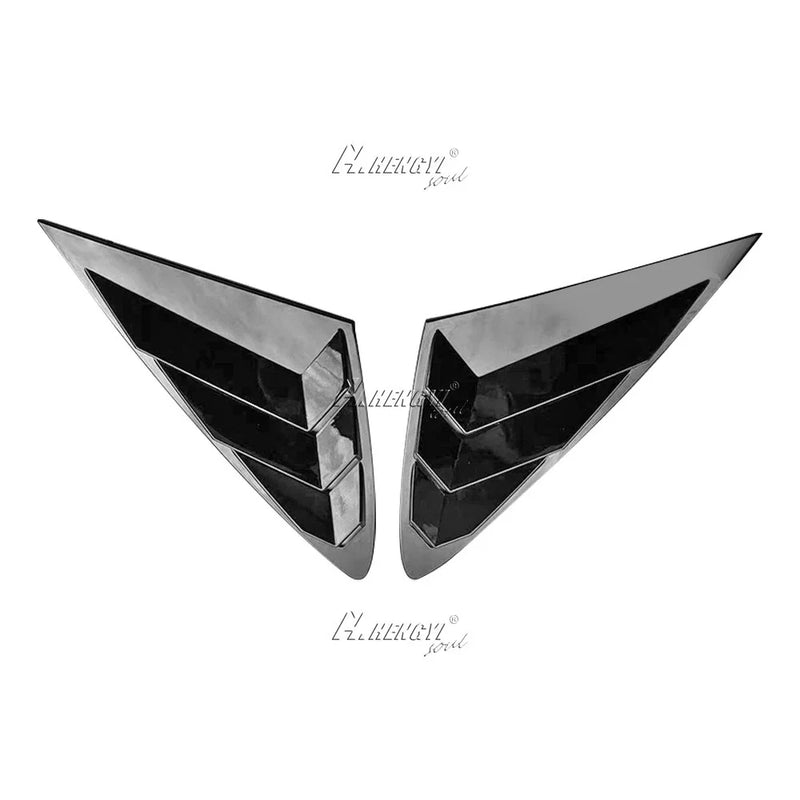 Hyundai Sonata Gloss Black Rear Window Louver Shutter Cover (2020–2023)