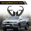 Toyota Tundra 1 Set Carbon Fiber Steering Wheel Cover Trims (2022–2024)