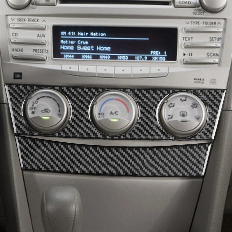 Toyota Camry Carbon Fiber Interior Console Cover Trim (2007-2011)