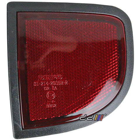 Mitsubishi Triton ML MN Rear Right Bumper Reflector Light (2005-2014)