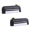 L+R Outer Door Handles Chrome Fits Mitsubishi Triton L200 UTE Truck 1996-05 DE