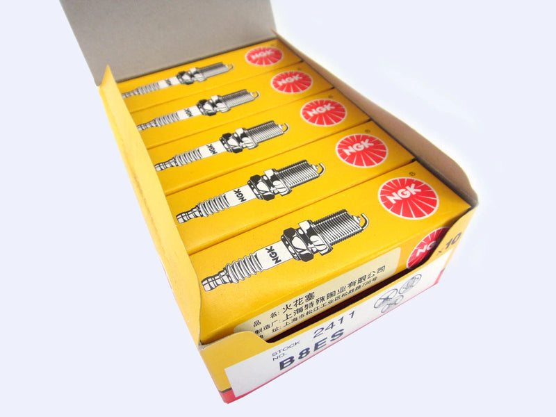 Kawasaki, Honda, Suzuki, Yamaha 10 x B8ES NGK Spark Plugs
