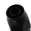 AN-8 Black 90 Degree Quick Disconnect Hose Tail Fuel Adapter