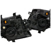 Nissan Navara D40 Pathfinder R51 Headlights Pair (2005-2007)