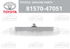 TOYOTA Highlander 4Runner Sienna LED Third Brake Light