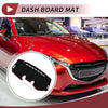 Mazda 2 Demio (2007-2014) Sun Protector Black Red Dashboard Cover Mat