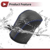 Subaru Forester (2006-2012) Black Blue Faux Leather Car Gear Shift Knob Cover