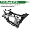 Mercedes Benz C300 Right Front Bumper Retainer Bracket (2015-2023)