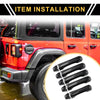 Jeep Gladiator Set of Door Tailgate Handle Covers (2020-2023)