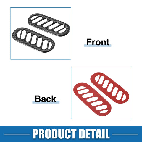 Chevy Corvette C5 Car Door A-Pillar Air Outlet Vent Covers (1997-2004)
