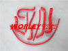 Ford Falcon AU1 AU2 4.0L 6 Cyl Silicone Radiator Coolant Hose Red (98-02)