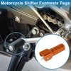 Suzuki RM-Z Shifter Footrests Pegs 1 Pc Orange