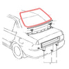 Toyota Corolla 1991-1997 Chrome Rear Windshield Moulding