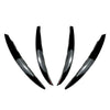 Mercedes Benz C-Class 4 Pcs Front Bumper Splitter Spoiler Canards (2022-2023)