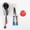 BMW E90 E92 E93 E81 E82 E84 E87 E88 Silver LED Shift Knob Gear Shifter Fit