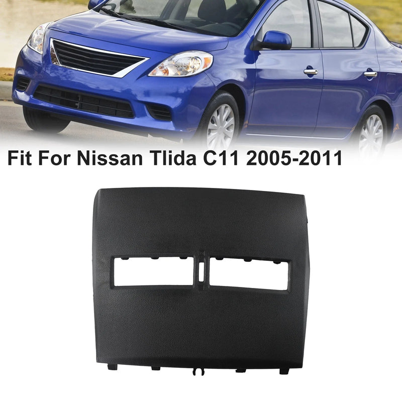 Versa Front Upper Top Center Dash Air Vent Trim Bezel (2007–2012)