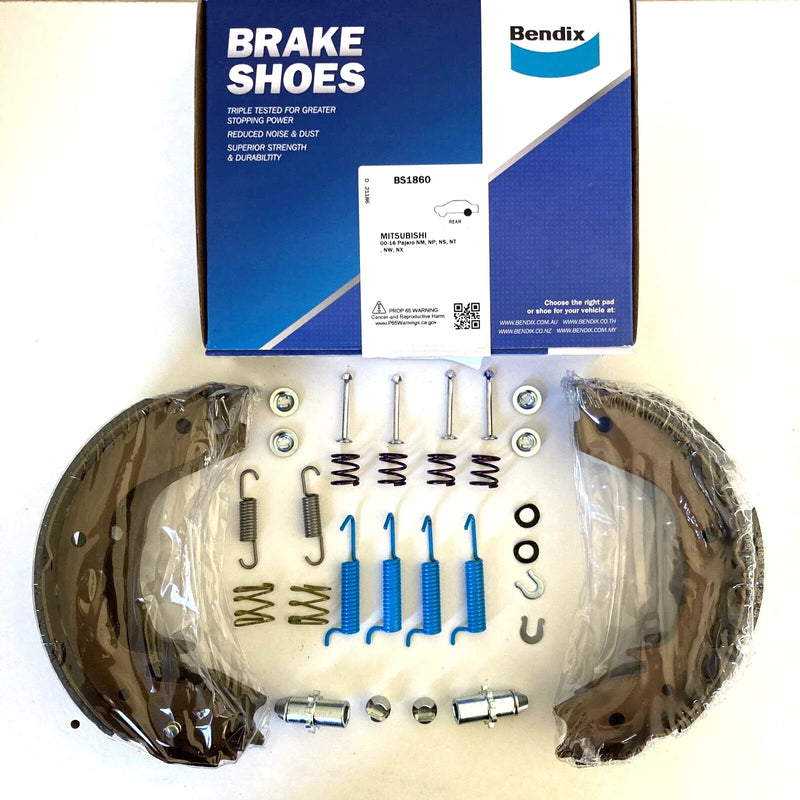 Mitsubishi Pajero NM NP Rear Handbrake Shoe Overhaul Kit