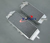 Kawasaki KX250F KXF250 Aluminum Radiator + Y Hose (2006-2008)