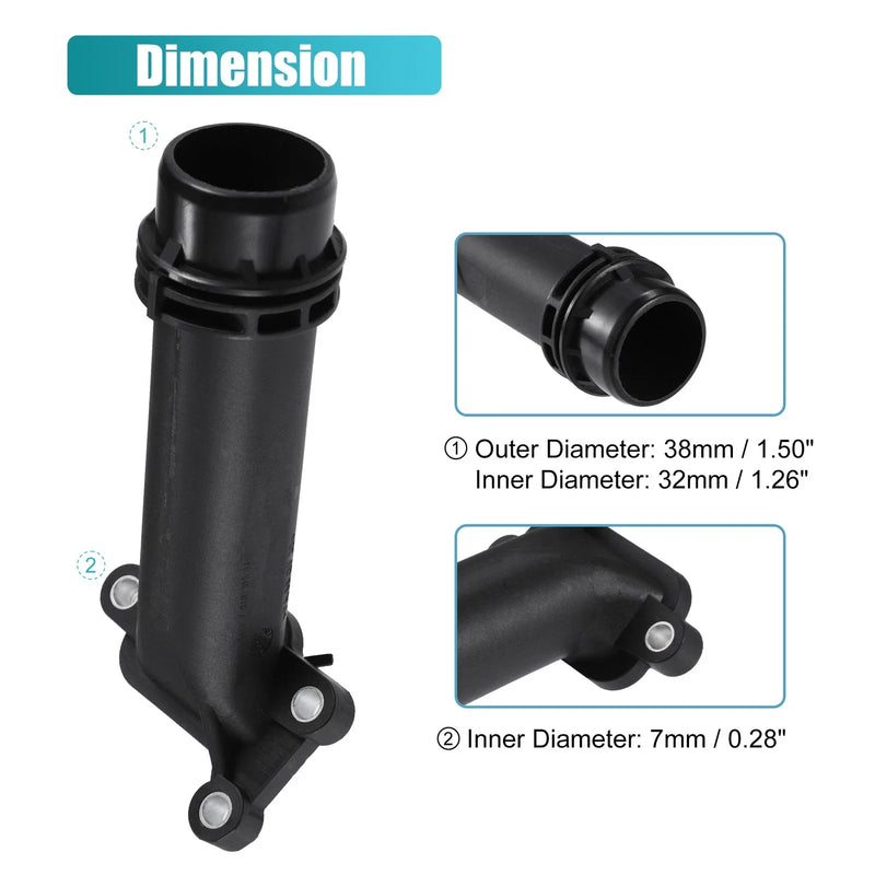 BMW E90 E91 E92 E93 X1 X3 X4 Engine Coolant Hose Connector