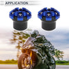 Motorcycle 14mm 2 x Aluminum Alloy Plastic Motorcycle Slider Frame