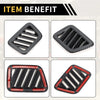 Chevy Colorado (2023-2024) Carbon Fiber Dashboard Air Vent AC Outlet Cover