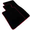 BMW 1 Series M Coupe (2011) - AutoWin Brand, Red Trim Black Floor Mats