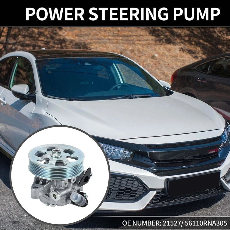 Honda Civic Power Steering Pump w/ Pulley (2006-2011)