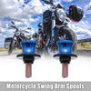 Motorcycle 2 x 10mm Swing Arm Spool Rear Stand Sliders