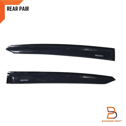 Mazda 3 BP Hatchback Weather Shield Window Visor Rain Guard (19-23)