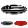 Ford F150 / F350 US Flag Oval Emblem Badge /239cm Front Grill Tailgate