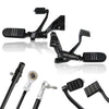 Harley Sportster Black Forward Control Lever & Footpeg Bracket (2014-2022)