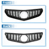 Mercedes-Benz E250 (2011-2013) Black Front Upper Bumper Grille