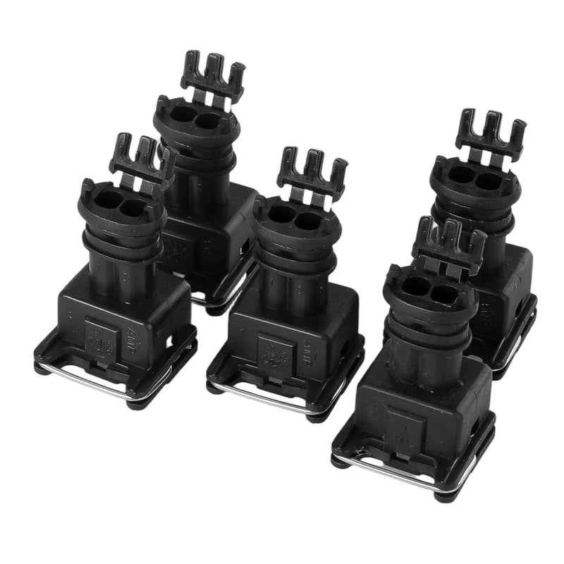 Bosch Jetronic EV1 Injectors 5x Fuel Injector Plug Connectors