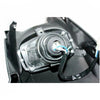 PIT Trail Dirt Motorcycle Bike BLACK Headlight Lamp & Strip