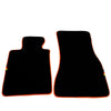 BMW M5 E39 with Orange Trim Black Floor Mats (1998-2003)