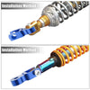 Motorcycle 2 x Pair 5cm Universal Rear Shock Absorber Riser Blue