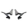 Jeep Wrangler JL, Gladiator JT Dual A-Pillar Light Mounting Brackets (2018-2024)