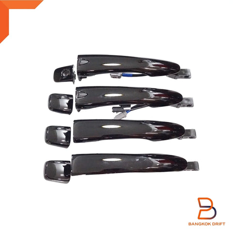 Nissan Navara NP300 Black Edition Outside Grip Door Handles Set (2015-2023)