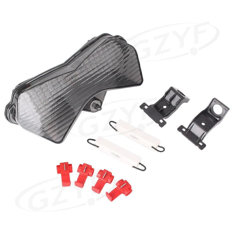 Kawasaki ZX6R ZX6RR Z1000 Z750S LED Taillight with Integrated Turn Signals