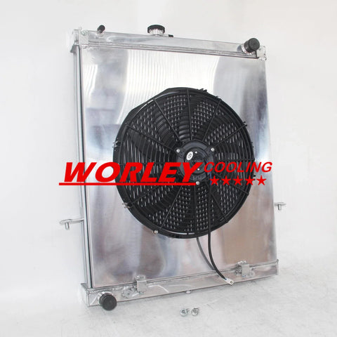 Nissan Patrol Y61 GU 3.0L / 4.2L Aluminum Radiator & Fan Shroud (2001-2016)