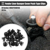 Honda 20 x Fender Liner Bumper Cover Push-Type Clips (No. 90667TC0U01ZA)
