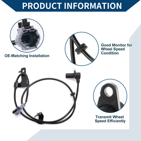 NISSAN Patrol GR V ABS Wheel Speed Sensor (2000-2004)