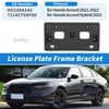 Honda Accord (2021-2022) Black Front License Plate Bracket