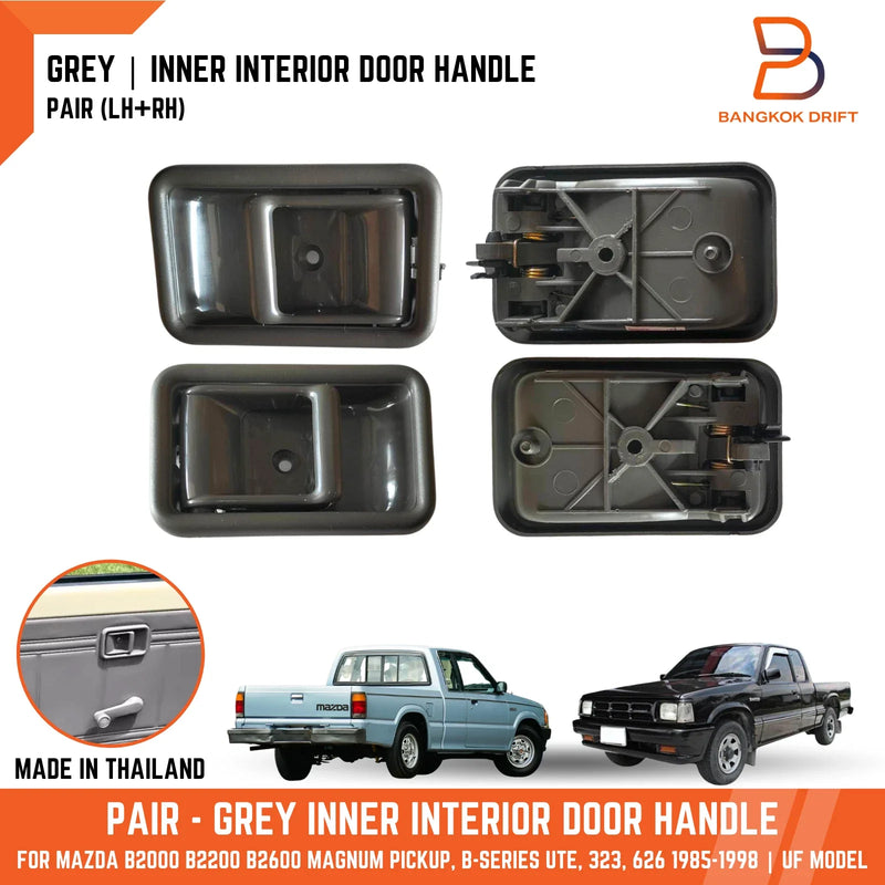 Mazda B-Series Bravo UF 323 626 Grey Inner Door Handle (1994-2006)